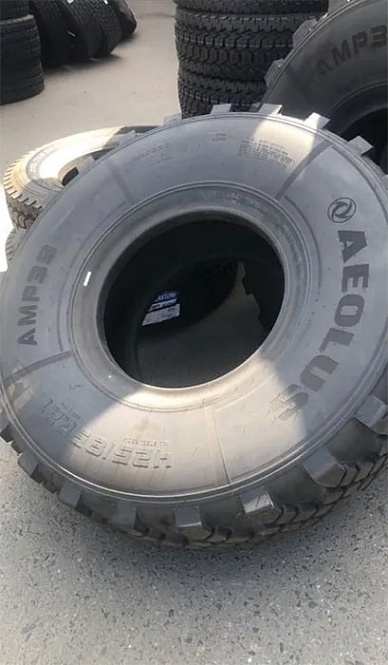 Шина  Aeolus AMP39 425/85R21 160/D с камерой и ободной лентой