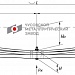 Задняя рессора Mercedes Sprinter 1996-2006 413 (408, 411, 414, 416)/Volkswagen LT 1996-2006 (28-46 II (2DX0AE, 2DX0FE) 2.5/2.8 SDI/TDI) c двускатными колесами (спарка) 3-х листовая