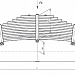 Задняя рессора Урал 55571-40 15-листовая