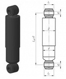 Амортизатор БААЗ А1.40-225/405.000