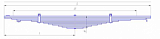 Рессора МАЗ 504В передняя (12 листов) 504В-2902012-01/1СБ