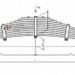 Задняя рессора Урал 4320, 43203, 43204, 44202, 5557, 532301, 532302, 532341, 532342, 532361, 542301, 542302, 542362,32551, 325512 15-листовая